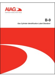 B-9 Gas Cylinder Identification Label Standard