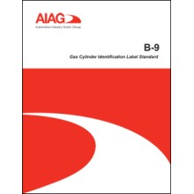 B-9 Gas Cylinder Identification Label Standard