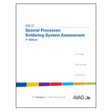 CQI-17 Special Process: Soldering System Assessment 1st Edition