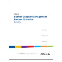 CQI-19 Subtier Supplier Management Process Guideline