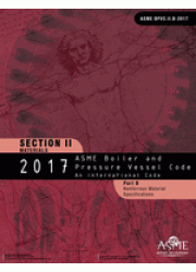 ASME BPVC-II B: 2017 Section II-Materials-Part B-Nonferrous Material Specifications