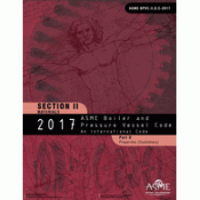 ASME BPVC-II D: 2017 Section II-Materials-Part D-Properties-(Metric)